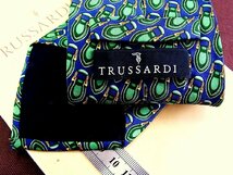 ♪26012D♪状態並品【装飾 柄】トラサルディ【TRUSSARDI】ネクタイ_画像2