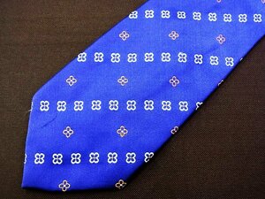 ♪26241D♪状態並品【刺繍 花 植物 柄】アンドリューズ タイズ【Andrew's Ties】ネクタイ