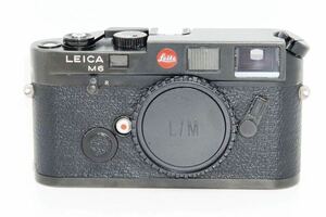 完動品 LEICA M6 ライカ M6 フィルムカメラ ブラック カメラ レンジファインダーカメラ