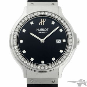 HUBLOT ウブロ クラシック ダイヤ クォーツ 1405.1 SS レディース 時計 2210013