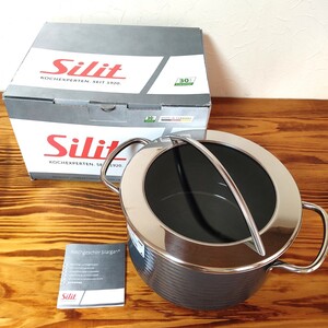 Silit silargan シラルガン ガラス蓋付きハイキャセロール6.4l