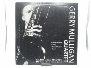 M 15-7 希少品 10インチ 33pm レコード PACIFIC JAZZ RECORDS ジェリー マリガン カルテット PJLP-2 GERRY MULLIGAN QUARTET