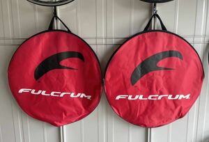 フルクラム 純正 ホイールバッグ ホイールカバー 2枚セット 袋 FULCRUM 輪行 保管 持ち運びに レーシングゼロ シャマル カンパ 700c