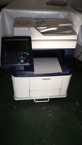 印字10988枚!　XEROX A4モノクロ複合機 ApeosPort-V 4020　コピー/FAX/プリンター/スキャン機能　給紙カセット1段