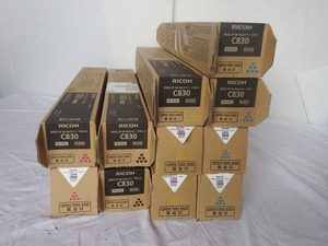 ^ unused RICOH SP M-PaC toner C830 IPSiO SP C830 original 11 pcs set yellow 3ps.@ Cyan 4ps.@ magenta 2 ps black 2 ps 