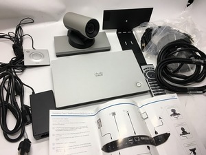 ■ Красивые товары! бесплатная доставка! Cisco Video Conference System Telepresence SX20 Камера быстрого набора, Mike, пульт дистанционного управления, подставка для камеры, руководство