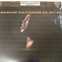 サラ・ボーン　 / 　SARAH VAUGHAN IN HI-FI_画像1