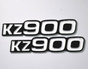 KZ900 サイドカバーエンブレム 新品 検/Z400FX Z500 Z550 ゼファー Z1 Z2 MK2 Z1R XJ XJR ヨシムラ キジマ BEET 当時物 旧車