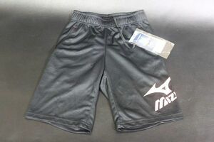 MIZUNO ミズノ ジュニア ロゴ ショートパンツ ブラック サイズ130 吸汗速乾 KIDS ACTIVE SHORTS/32JD2C5595☆送料360円★