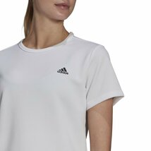 ADIDAS アディダス レディース ワッフルTシャツ ホワイト サイズXL AEROREADY/GQ0612/AT610★送料360円★_画像7