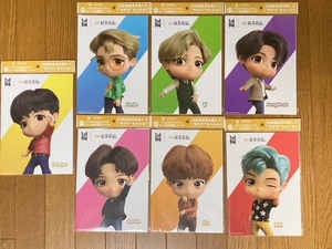 紅茶花伝 Tiny TAN BTS 防弾少年団 シール付きB5ノート 全七種セット 新品/未使用