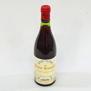 ROMANEE アレクシス・リシーヌ ヴォーヌ・ロマネ 1969年 赤ワイン 750ml 未開栓