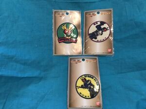  Bandai * Kamen Rider Agito * badge *3 sheets 