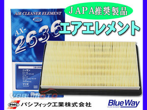 ウィングロード Y12 NY12 JY12 エアエレメント エアー フィルター クリーナー パシフィック工業 BlueWay