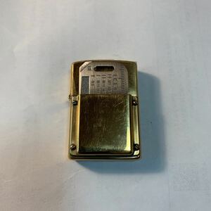  Survival tool attaching ZIPPO oil lighter ( Zippo -) unused not yet ignition brass brass rare limitation .. goods Vintage 1993 year 2 month made Solo camp goods 