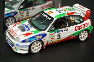 VITESSE ビテス 1/43 TOYOTA トヨタ カローラ WRC カタルーニャラリー 1998 #5 V98199