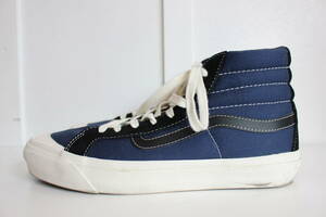 SALE!! Vans/バンズ/OG Style 138 LX/スニーカー/ハイカット/ネイビー/キャンバスxスエード/サイズ27cm