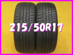 ◆送料無料 B1s◆　8分山　215/50R17　95W　SAILUN　ATREZZO ZSR　夏2本　※2019年製