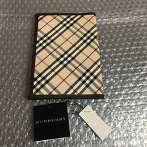 バーバリー　チェック手帳カバー/通帳ケース/ブックカバー　Burberry Notebook Cover_画像1