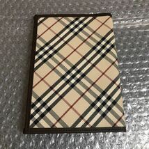 バーバリー　チェック手帳カバー/通帳ケース/ブックカバー　Burberry Notebook Cover_画像2