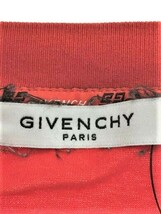 ☆GIVENCHY ジバンシィ ジバンシー ロゴ プリント Tシャツ 半袖/メンズ/S☆レッド_画像4