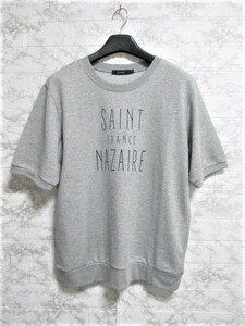 ☆RAGEBLUE レイジブルー プリント ロゴ スウエット Tシャツ 半袖/メンズ/L☆新品