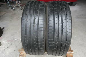 ８分山 .夏タイヤ 225/55R19 TOYO ２本 エー４４