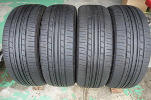 ８分山 .夏タイヤ 215/55R17 ヨコハマ ４本 エー４９