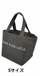 Sサイズ　DEAN&DELUCA トートバッグ　ラメホワイト　ロゴ