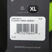 ◇FOX フォックス フレックスエアー リブラ/LIBRA ジャージ イエロー XLサイズ 未使用ですが… (14960-005-XL訳1)_画像9
