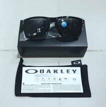 新品 偏光レンズ OAKLEY HOLBROOK オークリー ホルブルック GREY POLARIZED グレー ポラライズド POLISHED BLACK サングラス OO9102-02_画像4