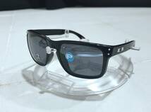 新品 偏光レンズ OAKLEY HOLBROOK オークリー ホルブルック GREY POLARIZED グレー ポラライズド POLISHED BLACK サングラス OO9102-02_画像1