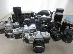 580☆ミノルタ SR-1 55mm 1.8/SRT101/XE 1.4 50/28mm 3.5/3.5 135/X-600/4.5 200mm ジャンク扱 カメラ レンズ 1円～ 同梱不可