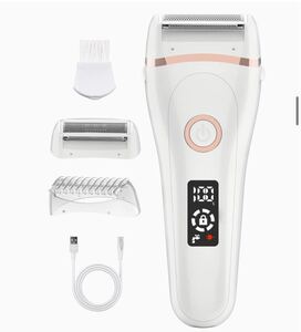 レディースシェーバー 電気シェーバー 2022新登場 液晶ディスプレイ 女性用 ボディーシェーバー