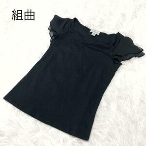  Kumikyoku k Miki .k short sleeves race gya The - black 2 M