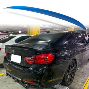純正色塗装 ABS製 トランクスポイラー BMW用 F32 クーペ用 ポン付け カラーコード：B45 QTS-27154