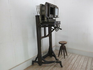  old photograph pavilion. Anthony camera stand ASANUMA made P925 antique furniture in dust real corporation . marsh hing association store furniture Cafe furniture natural wood old furniture 