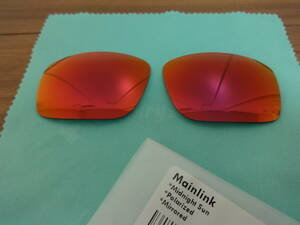 処分価格！！★オークリー MAIN LINK メインリンク用 カスタム偏光 レンズ MIDNIGHT SUN Color 新品 POLARIZED MAINLINK