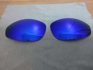 処分価格！★オークリー ストレートジャケット1999用 カスタム偏光レンズ Straight Jacket 1999 BLUE Color Polarized 新品