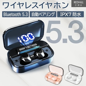 ワイヤレスイヤホン bluetooth イヤホン iphone 完全 ブルートゥース イヤホン Bluetooth5.3 イヤホン