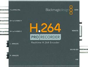 Blackmagic Design エンコーダー H.264 Pro Recorder 000924(中古品)