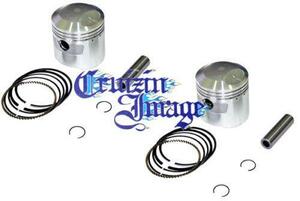 [10-CB350KPS-2] Honda.CB350K. piston.2 piece set.1.0mm.O/S