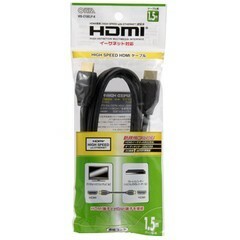 HDMI1.4ケーブル 1.5m VIS-C15ELP-K 05-0280 オーム電機