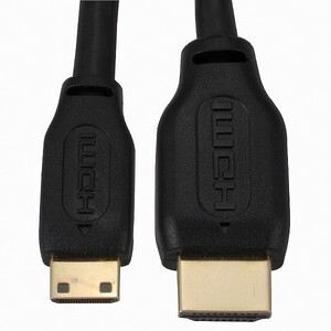 HDMI1.4ミニケーブル 2m VIS-C20M-K 05-0287 オーム電機