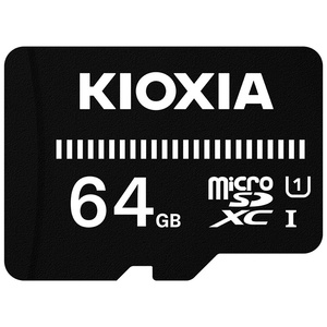キオクシア microSDXCメモリカード UHS-I 64GB ベーシックモデル｜4582563850781 11-1082