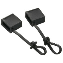 USBプラグカバー ブラック 2個入｜HS-A2UCAT3-K 00-5196 オーム電機_画像1