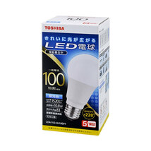 東芝 LED電球 E26 100形相当 昼光色｜LDA11D-G/100V1R 16-0669_画像1