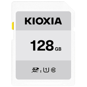 キオクシア SDXCメモリーカード UHS-I 128GB ベーシックモデル｜4582563852075 11-1078
