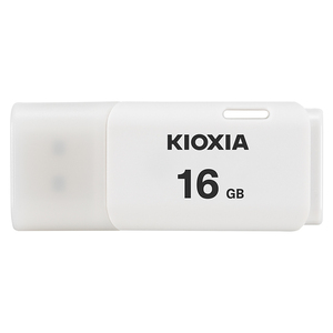キオクシア USBフラッシュメモリ USB2.0 16GB ホワイト U202｜4582563850316 11-1088