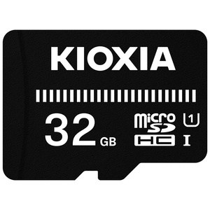 キオクシア microSDHCメモリカード UHS-I 32GB ベーシックモデル｜4582563850774 11-1081